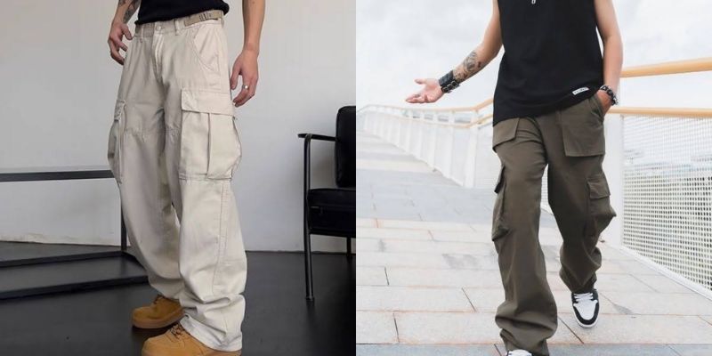 Quần cắt gấu thường có độ dài đến ngang mắt cá chân