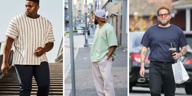 Chất liệu mỏng và nhẹ là ưu tiên hàng đầu khi phối đồ nam mập