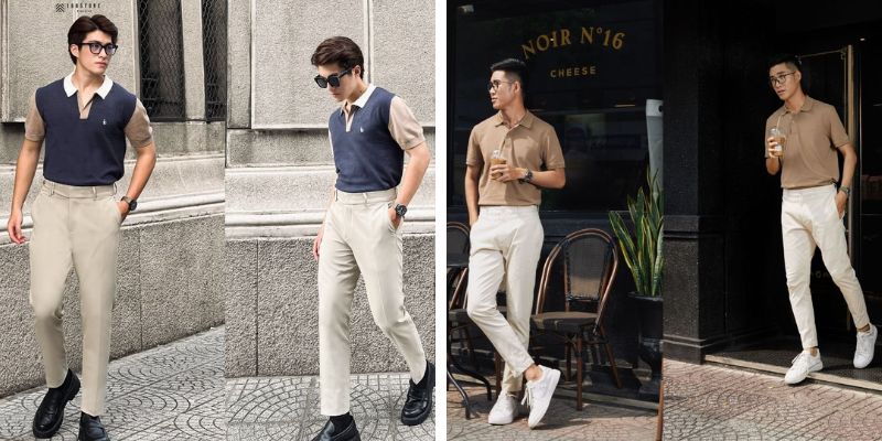 Bật mí 8 cách phối đồ với quần âu nam chuẩn thời trang