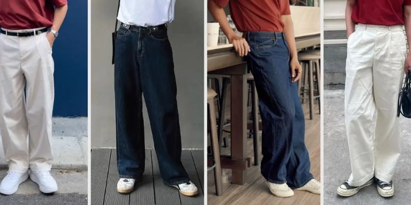 Các chàng trai chân to nên hạn chế diện quần bó sát