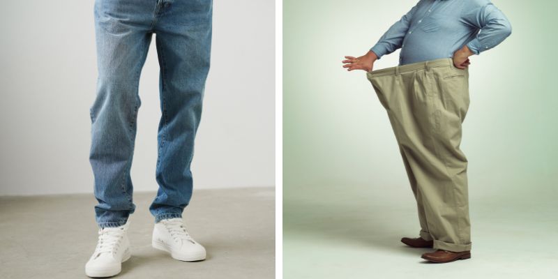 Size quần short kaki - jeans