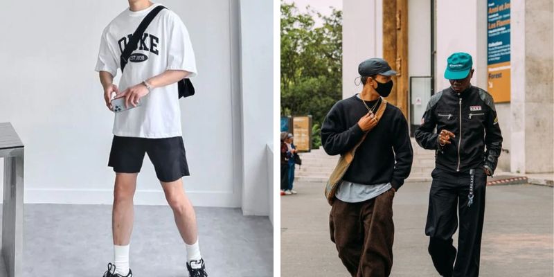 Cá tính, trẻ trung khi phối cùng quần ống rộng