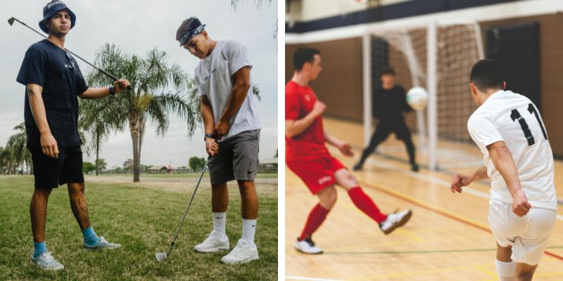 Quần short thể thao nam vừa năng động, vừa trẻ trung.