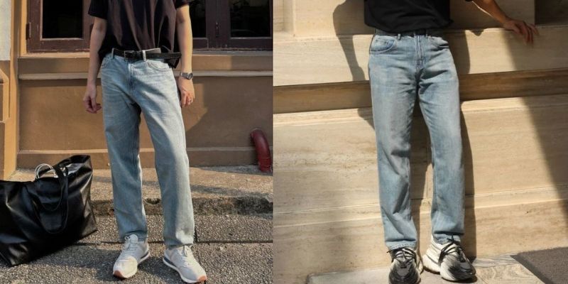 Quần nam ống rộng và áo Cardigan biến bạn thành soái ca chuẩn Hàn Quốc.