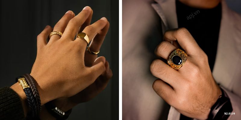 Nam đeo nhẫn như nào mới đẹp? Ý nghĩa và quy tắc đeo nhẫn?