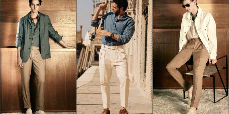 Phong cách công sở trẻ trung năng động cùng áo thun và quần jean.