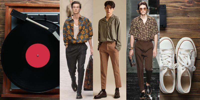 Giữa thập niên 80 các mẫu vest, blazer được sử dụng rất phổ biến