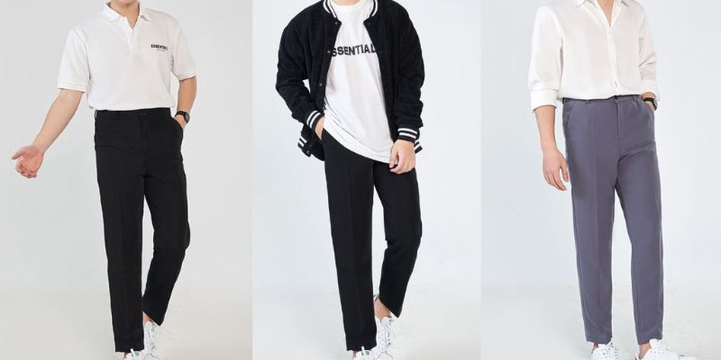 Set đồ này tôn lên sự nam tính, trẻ trung của phái mạnh.