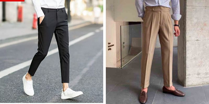 Quần tây dáng Hàn bigsize rất phù hợp với các chàng trai ngoại cỡ