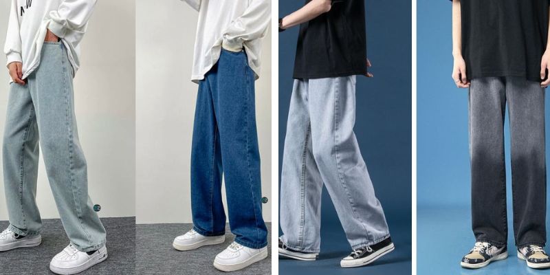 Quần jean ống côn phù hợp xuất hiện ở nhiều dịp khác nhau.