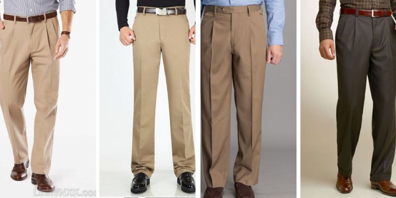 Kiểu dáng ống đứng hoặc ống suông được các quý ông trung niên tin dùng.
