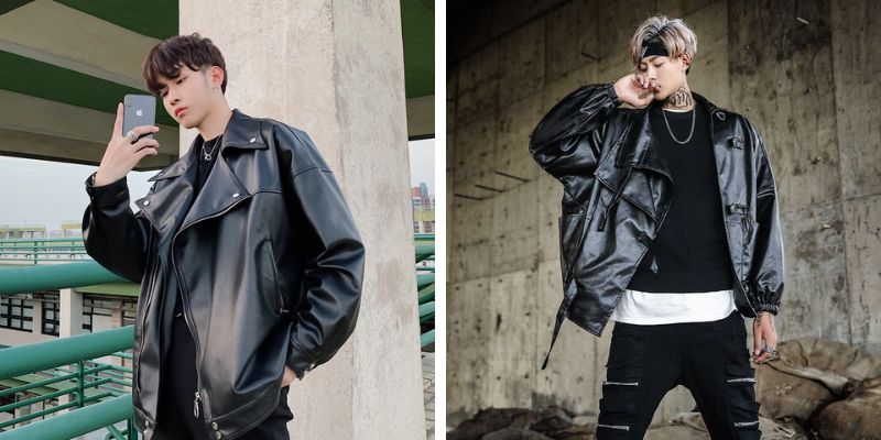 Áo khoác Motorcycle luôn là xu hướng được giới trẻ yêu thích.